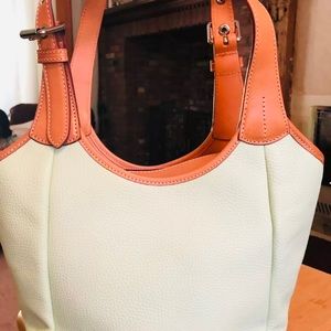 Dooney Patterson Leather Penelope Satchel